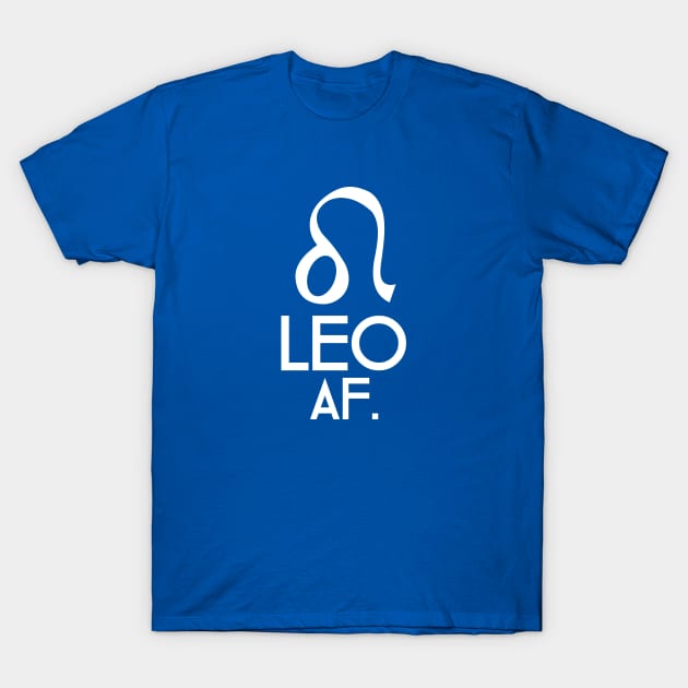 Leo AF T-Shirt by SillyShirts